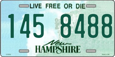 NH license plate 1458488