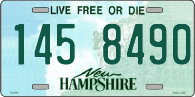 NH license plate 1458490
