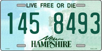 NH license plate 1458493