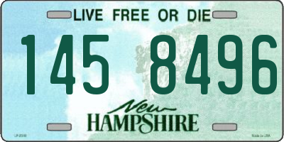 NH license plate 1458496