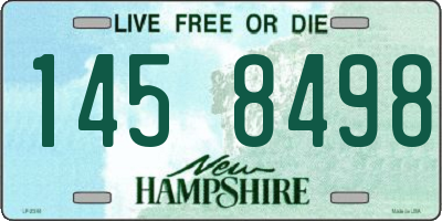 NH license plate 1458498