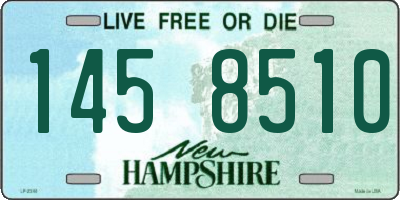 NH license plate 1458510