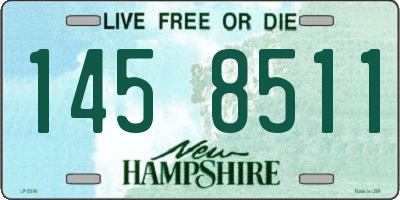 NH license plate 1458511