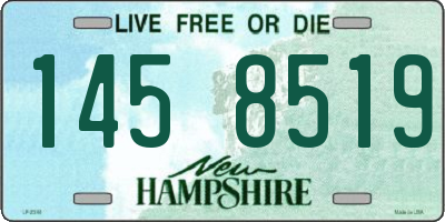 NH license plate 1458519