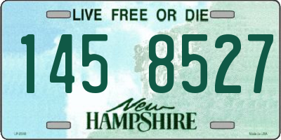 NH license plate 1458527
