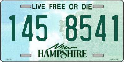 NH license plate 1458541