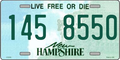 NH license plate 1458550