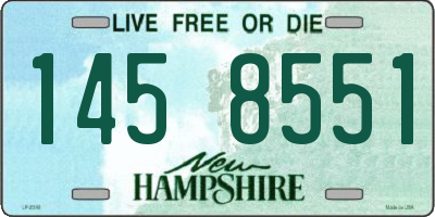 NH license plate 1458551