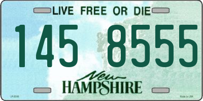 NH license plate 1458555