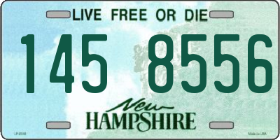 NH license plate 1458556