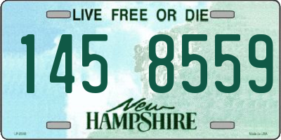 NH license plate 1458559