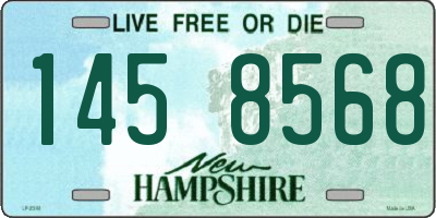 NH license plate 1458568