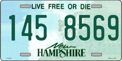 NH license plate 1458569