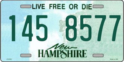 NH license plate 1458577