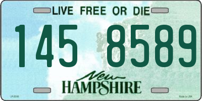 NH license plate 1458589