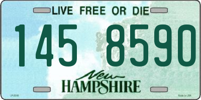 NH license plate 1458590