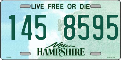 NH license plate 1458595