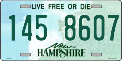 NH license plate 1458607