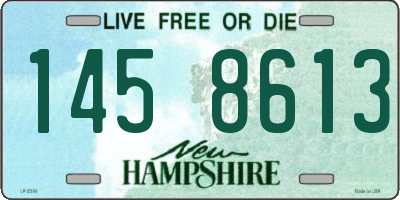 NH license plate 1458613