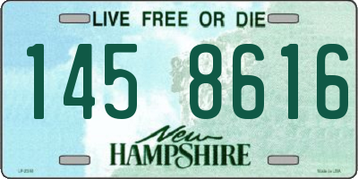NH license plate 1458616