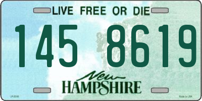 NH license plate 1458619