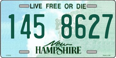 NH license plate 1458627