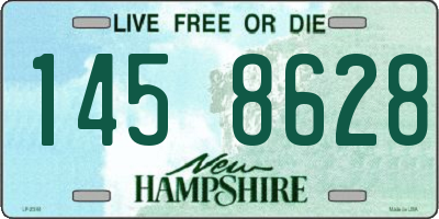 NH license plate 1458628