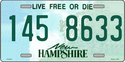 NH license plate 1458633