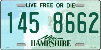 NH license plate 1458662