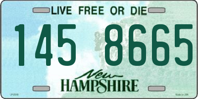NH license plate 1458665