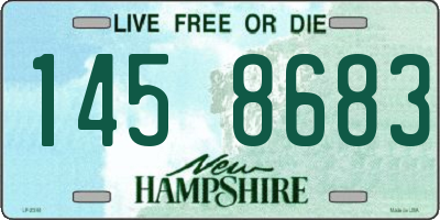 NH license plate 1458683