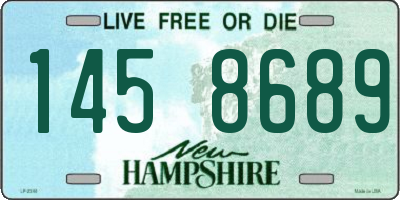 NH license plate 1458689
