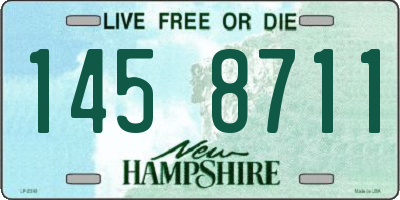 NH license plate 1458711