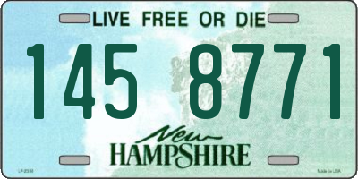 NH license plate 1458771