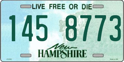 NH license plate 1458773