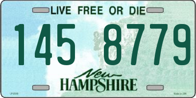 NH license plate 1458779