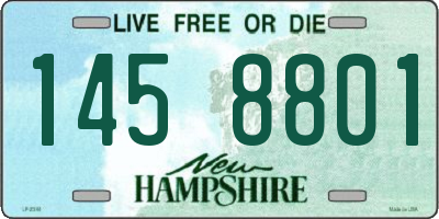 NH license plate 1458801
