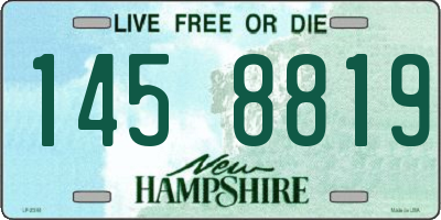 NH license plate 1458819