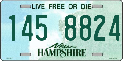 NH license plate 1458824