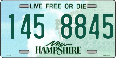NH license plate 1458845