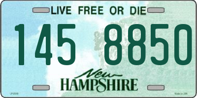 NH license plate 1458850