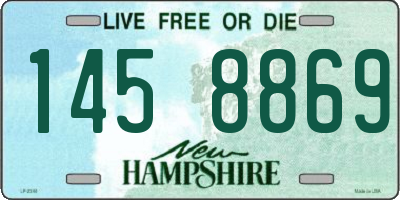 NH license plate 1458869