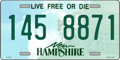 NH license plate 1458871