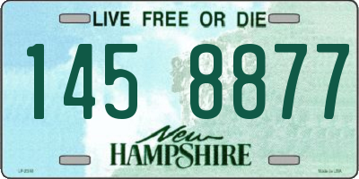 NH license plate 1458877