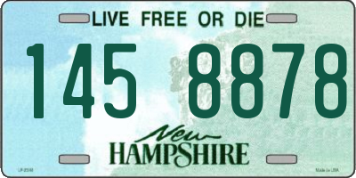 NH license plate 1458878