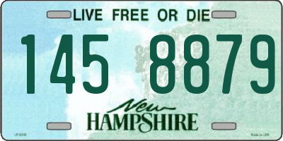 NH license plate 1458879