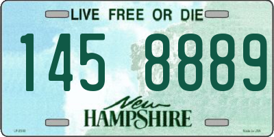 NH license plate 1458889