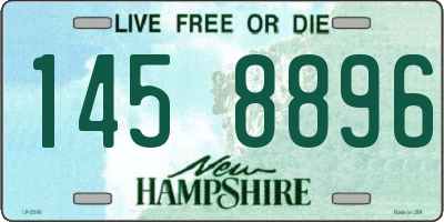 NH license plate 1458896