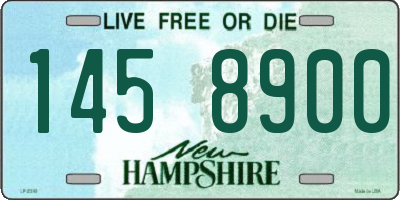 NH license plate 1458900