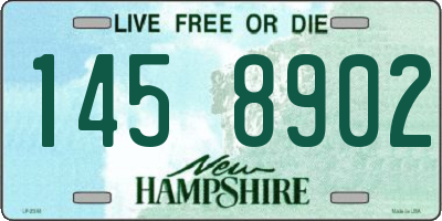 NH license plate 1458902
